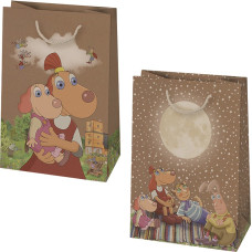 Lotte kinkekott Natural 23 x 32 x 11 cm