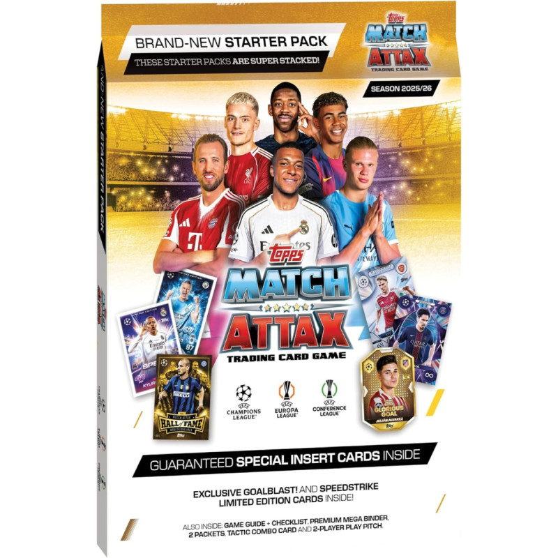Topps Match Attax Champions League Starter Pack