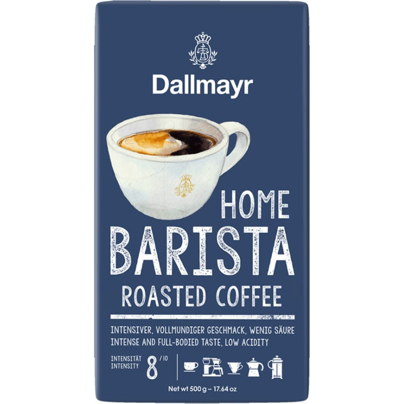 Dallmayr Ground coffee Home Barista Roasted, 500g