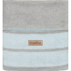 Cotton blanket Alba 75x100cm baby blue