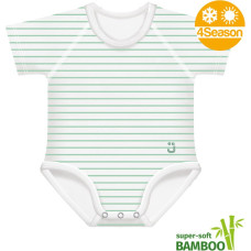 Growing body Bamboo 4Season 0-36m water green