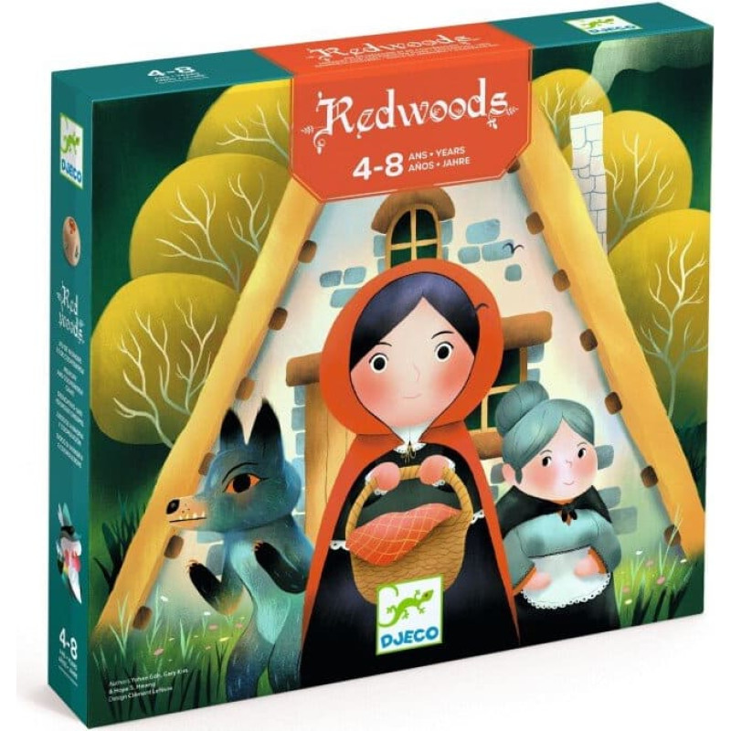 Djeco Žaidimas - Raudonkepuraitė mi&scaron;ke