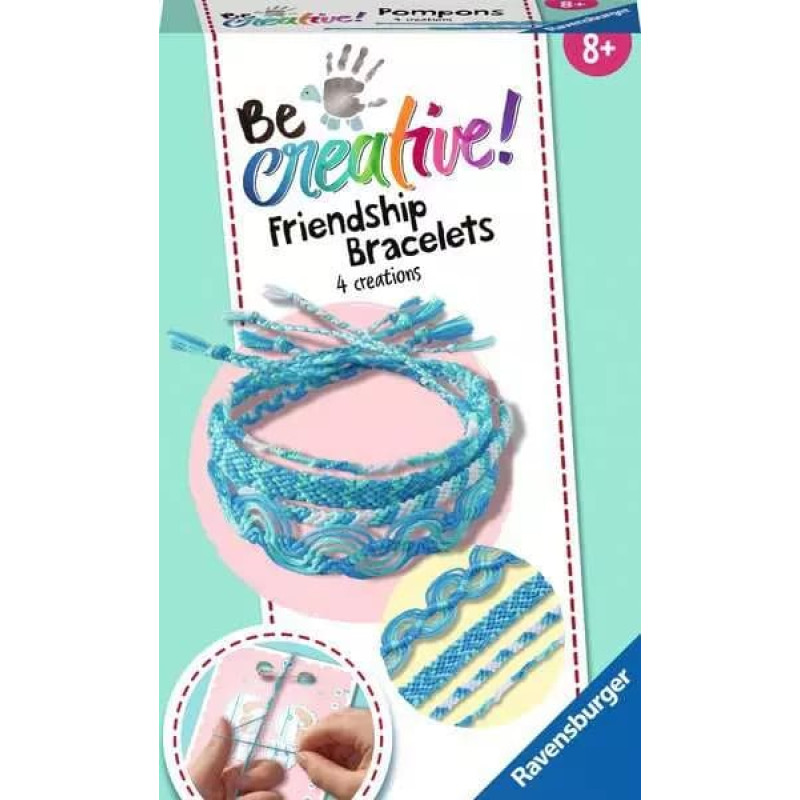 Ravensburger Craft Kit &ndash; BeCreative Friendship Bracelets