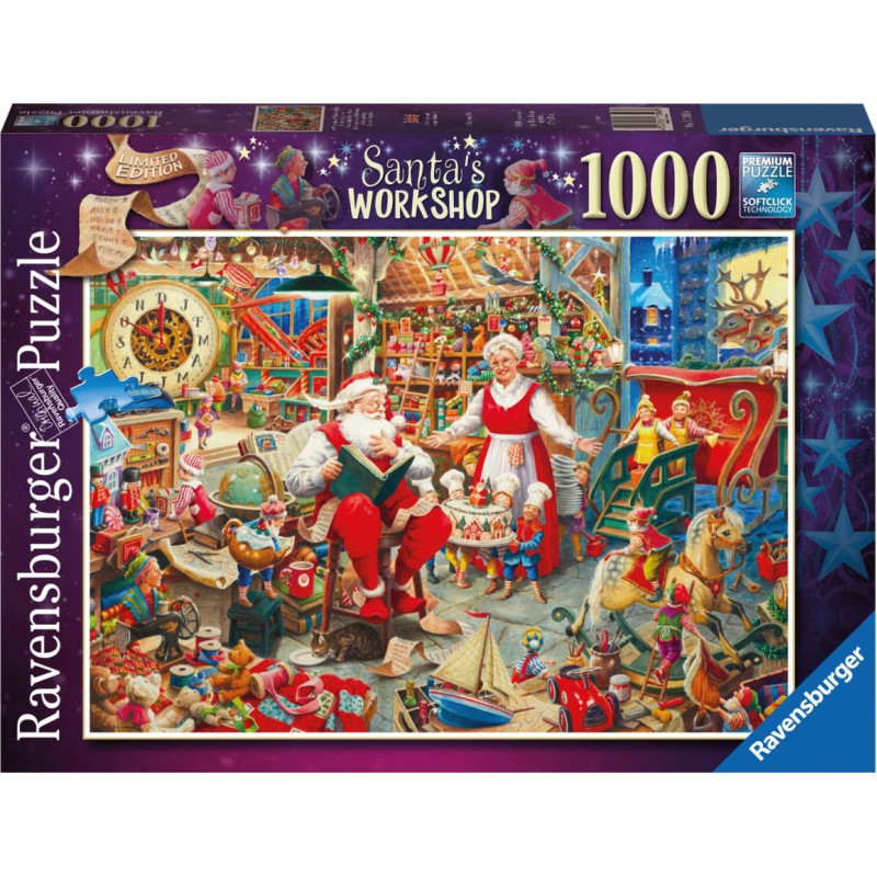 Ravensburger Puzzle 1000 Santa&rsquo;s Workshop
