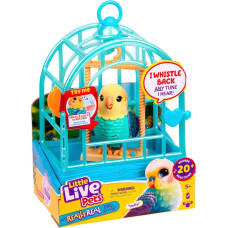 MIX Moose Little Live Pets 26691 M&oacute;wiący Ptaszek z Klatką