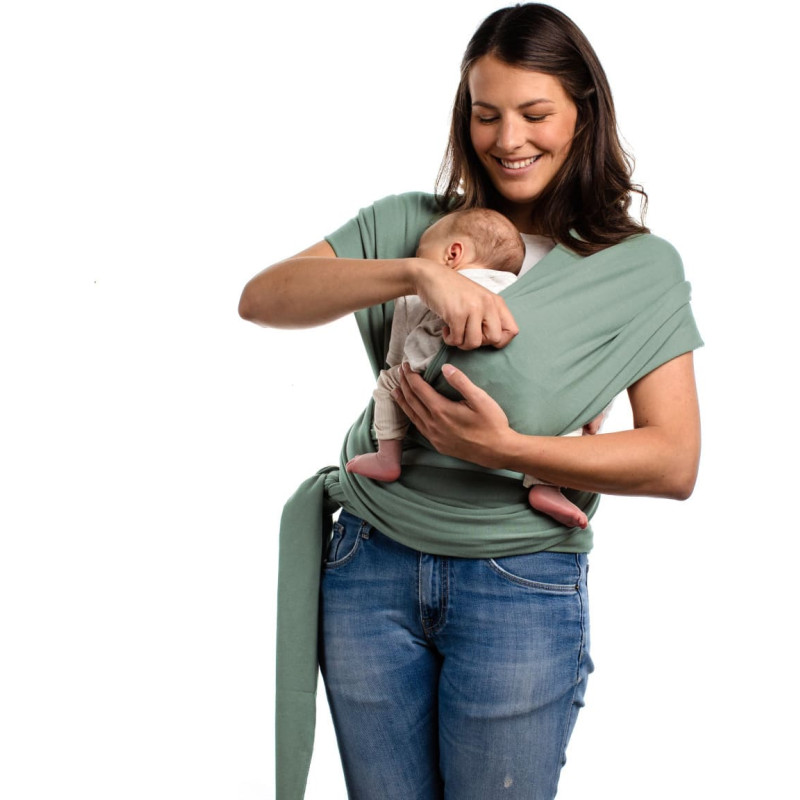 Boba Nosidła BOBA WRAP SAGE GREEN