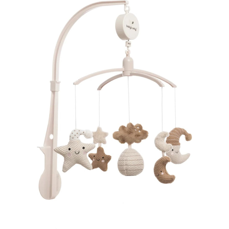 Baby's only muzikālais karuselis, 0+, Heaven clay/ Warm linen - BO-814.023.060.50