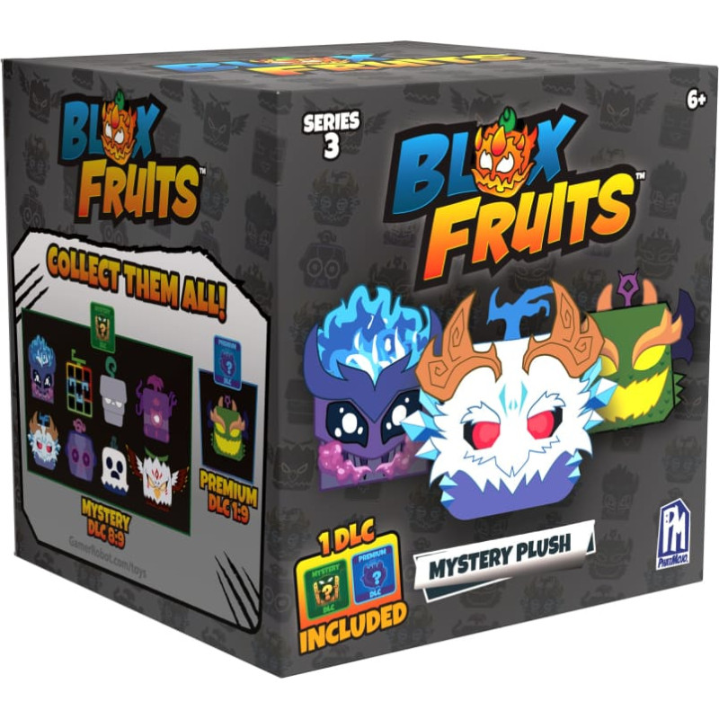 Phatmojo BLOX FRUITS Mīkstā rotaļlieta necaurspīdīgā iepakojumā, 10 cm