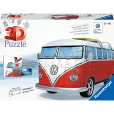 Ravensburger 3D Puzzle VW Bus, 162 pcs, 8+