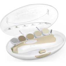 Haakaa Baby Nail Care Set komplekts &mdash; dro&scaron;a elektriskā nagu vīlīte (Zīļu brūns)