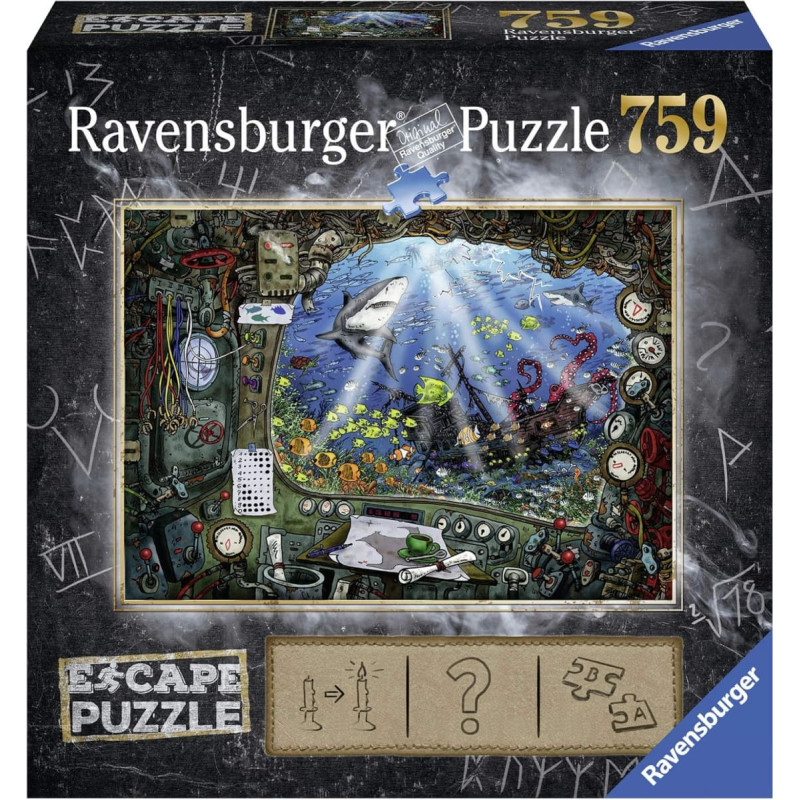 Ravensburger Puzzle Escape 759 Submarine