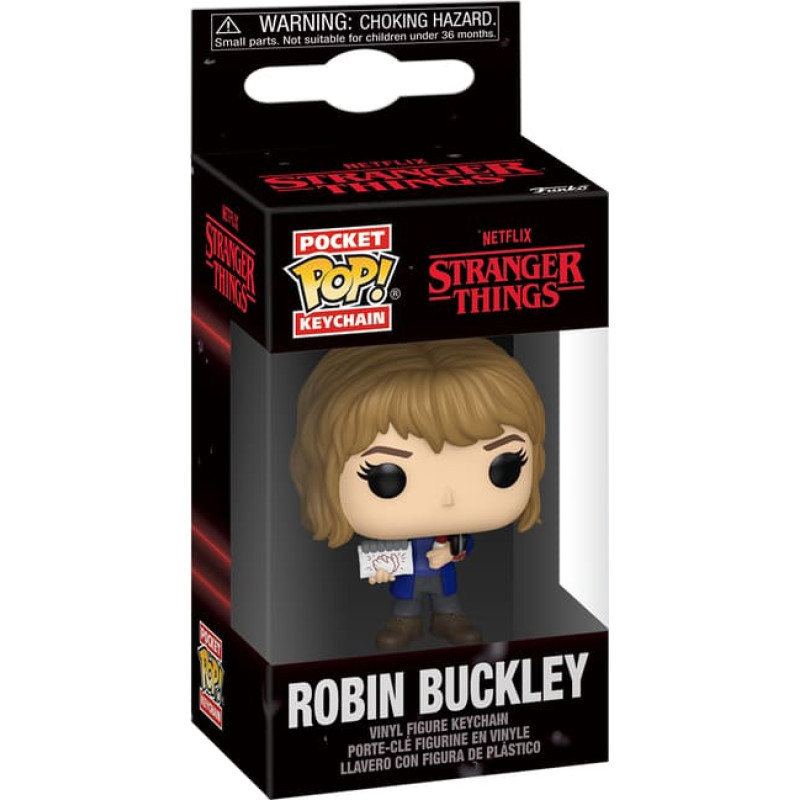Funko POP! Raktų pakabutis: Stranger Things - Robin Buckley