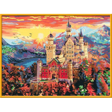 Ravensburger Paint by Numbers &ndash; Neuschwanstein Castle