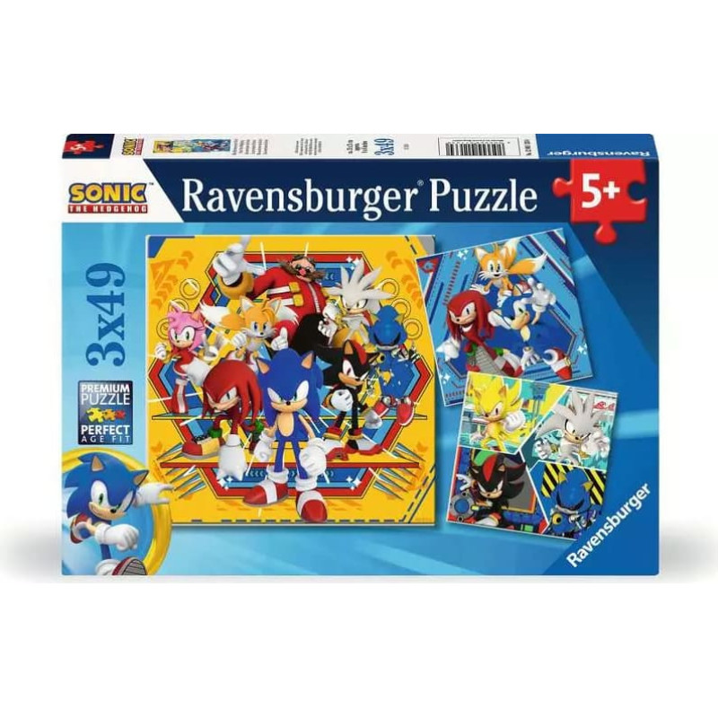 Ravensburger Puzzle 3x49 pcs Paw Patrol