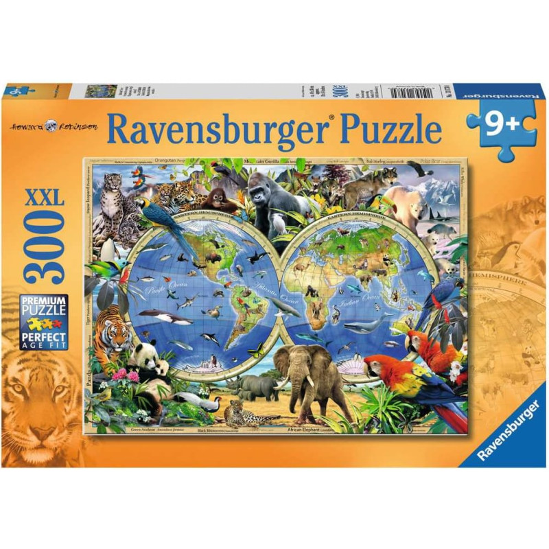 Ravensburger Puzzle 300 pcs World Map