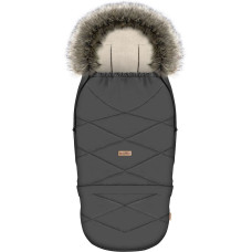 Adjustable footmuff with bag GrowUP Aspen 0-36m anthracite