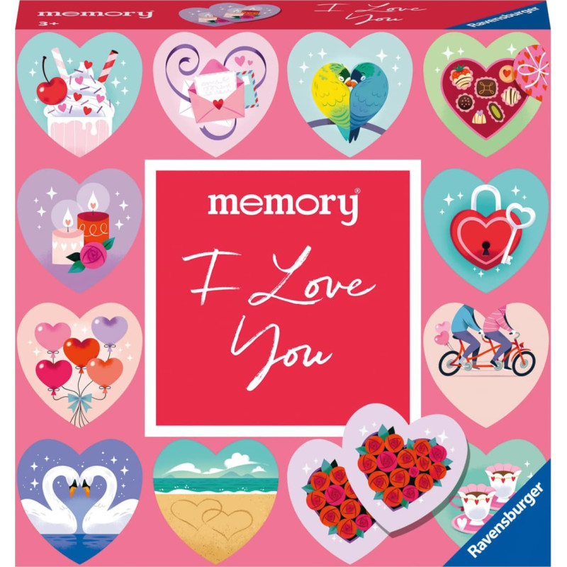 Ravensburger Memory Game &ndash; Moments Memory I Love You