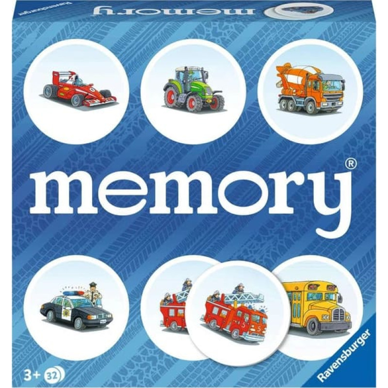 Ravensburger Memory Game &ndash; Vehicles