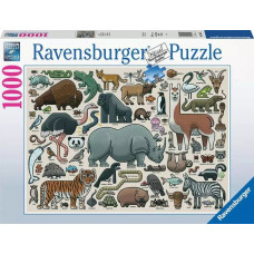 Ravensburger Puzzle 1000 Your Wild Animal