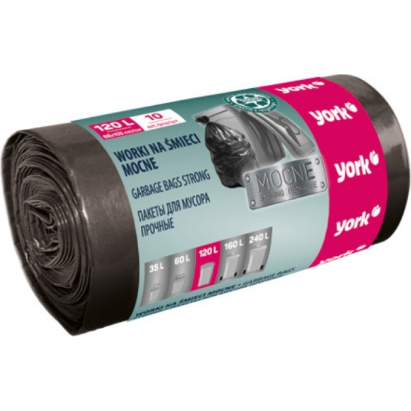 York Atkritumu maisi STRONG 120 l / 10 gab.