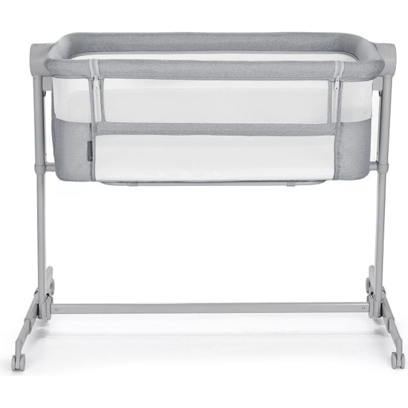 Kinderkraft Ł&oacute;żeczko dostawne Nestee Up light grey