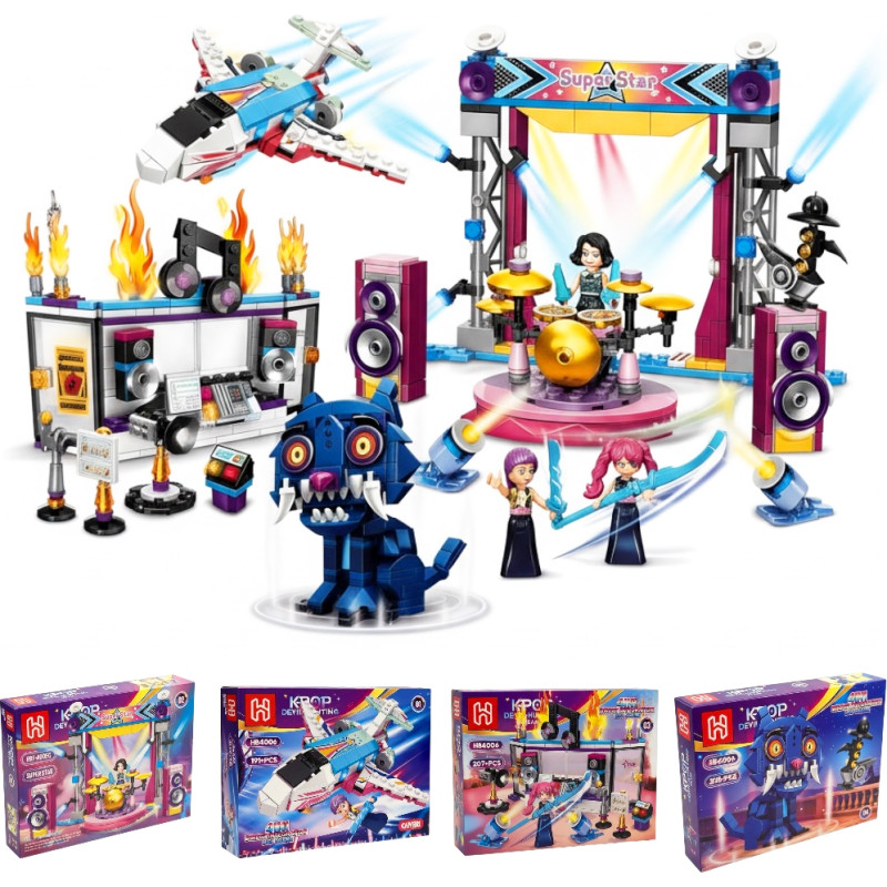 KLOCKI K-POP DEMON HUNTERS +190 ELEMENT