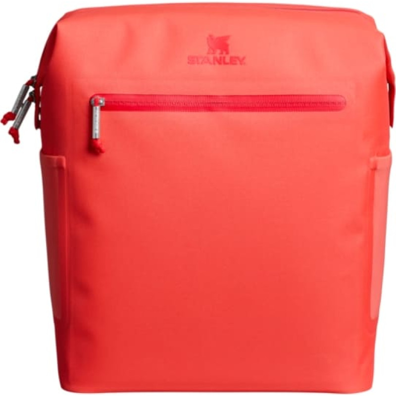 Stanley Termiskā mugursoma The All-Day Madeleine Midi Cooler Backpack 13,2L koraļu sarkanoranža