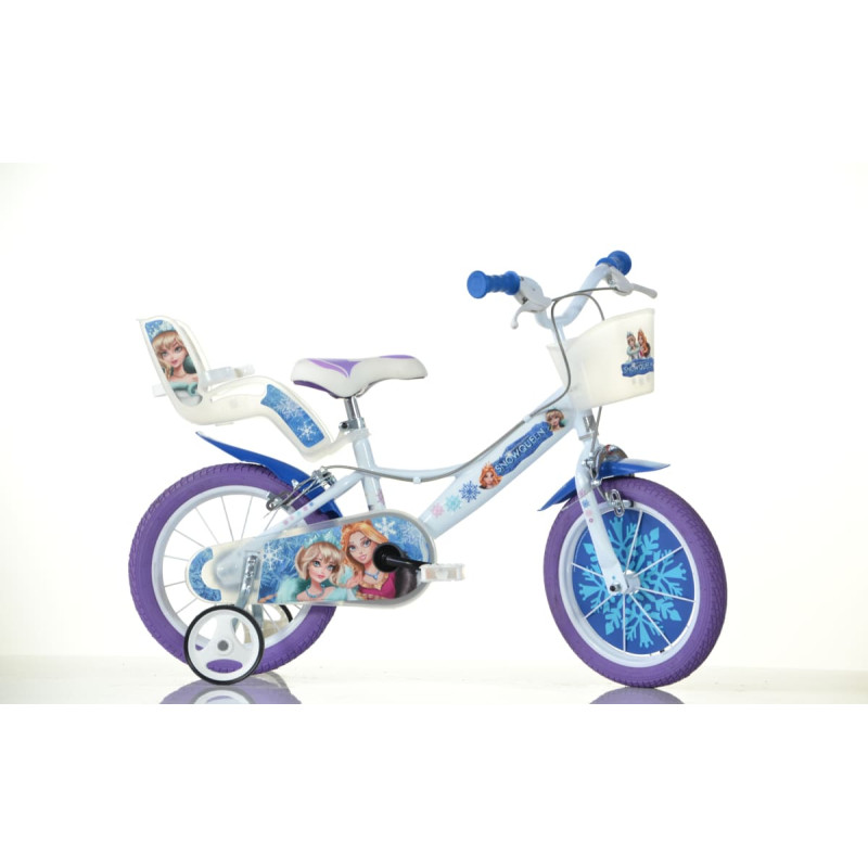 Dino Bikes Licence Vaiki&scaron;kas dviratis 14 "SNOW QUEEN"