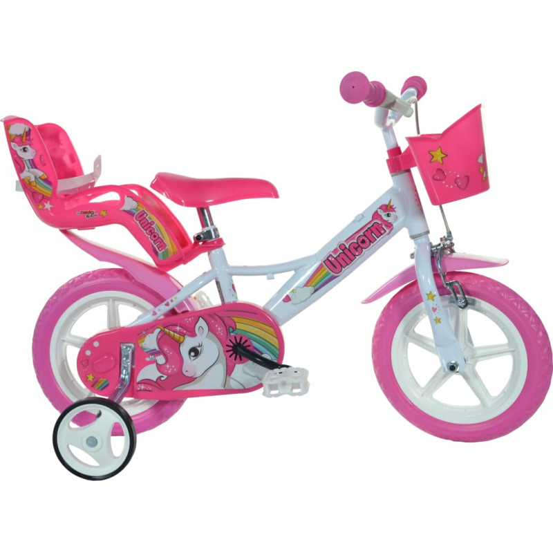 Dino Bikes Licence Vaiki&scaron;kas dviratis 12" "UNICORN"