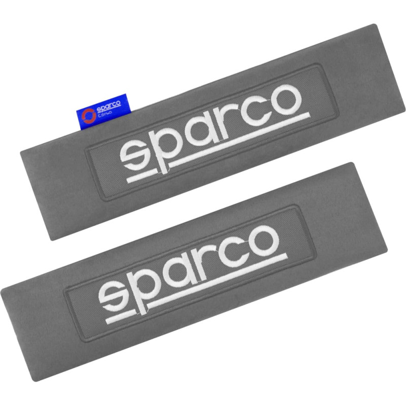 Sparco saugos diržo pagalvėlių rinkinys, pilkas