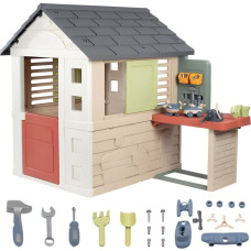 Smoby namelis su dirbtuvėmis + 39 priedai