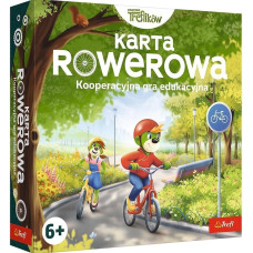 Trefl 02910 Gra Karta rowerowa / Rodzina Treflik&oacute;w