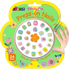 Avenir Priklijuojamų nagų rinkinys &bdquo;Sodas&ldquo;