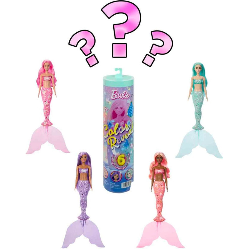 Barbie Color Reveal&trade; Mermaid Gems Series Asst.(3) 1pc