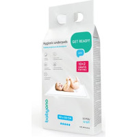 Babyono B.O.513/12 higieniniai paklotai, 40 × 60 cm, 10 vnt. + 2 nemokamai