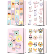 TORBA NA PREZENTY SZEROKIE DNO KOTY