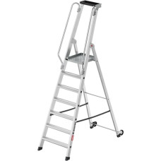 Hailo Kāpnes mobilās platformas Master P80  / alumīnija / 7 pakāpieni