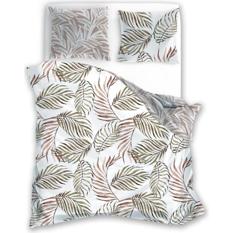 POŚCIEL KPL.220X200+2x70X80 BOHO 002 SATYNA BAW.