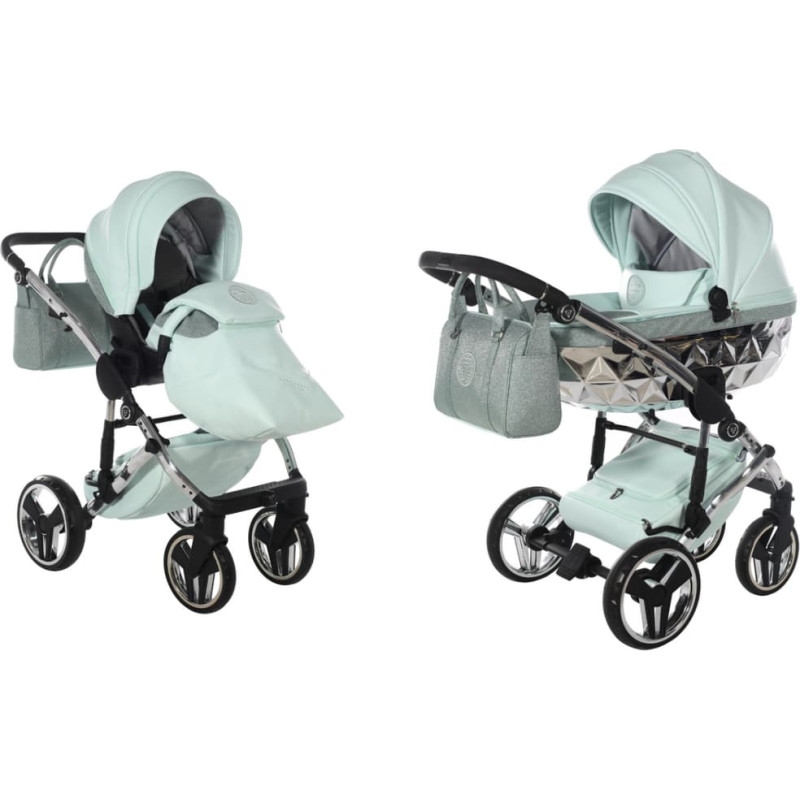 Junama Universal stroller 2 in 1 HandCraft Glitter 04 mint