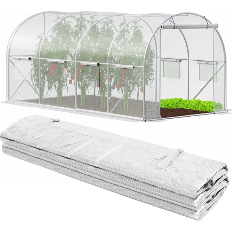 Springos Sodo šiltnamio plėvelė 4 x 2,5 x 2 m GT0009F