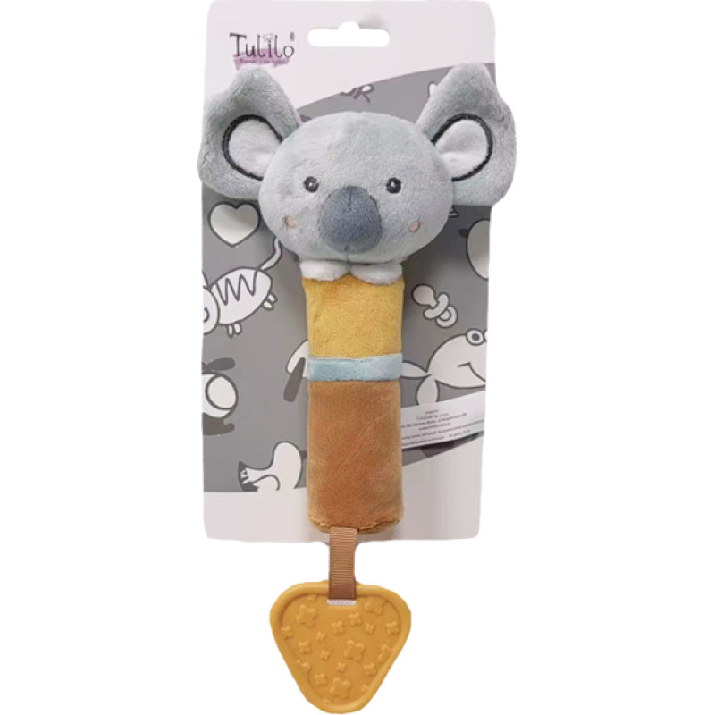 Tulilo AXIOM 9549 Zabawka z dźwiękiem Koala szara 17 cm