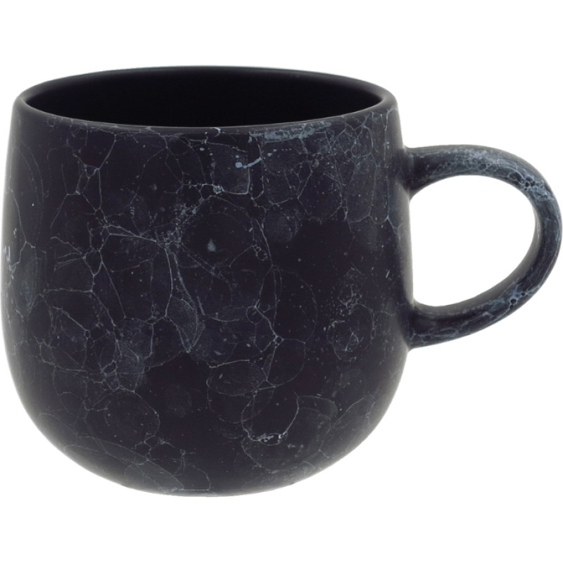 Newill Krūze 430ml melns marmors