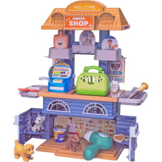 14561 2 viename – gyvūnų namelis ir parduotuvė