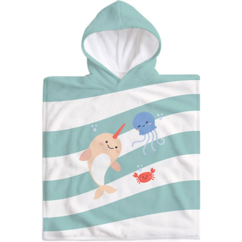 Miniland TERRY COTTON PONCHO 65X65 CM