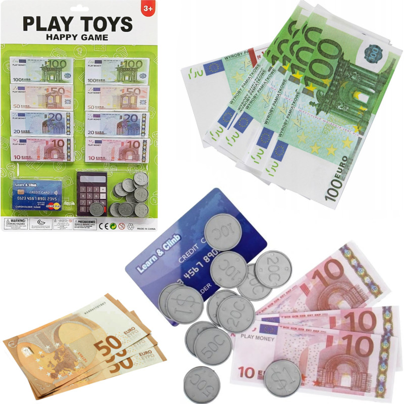 PIENIĄDZE ZABAWKOWE BANKNOTY BILON