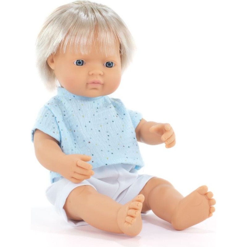 Miniland MFM BLOND DOLL BOY 38CM