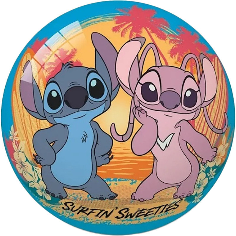 PIŁKA GUMOWA LICENCYJNA STITCH