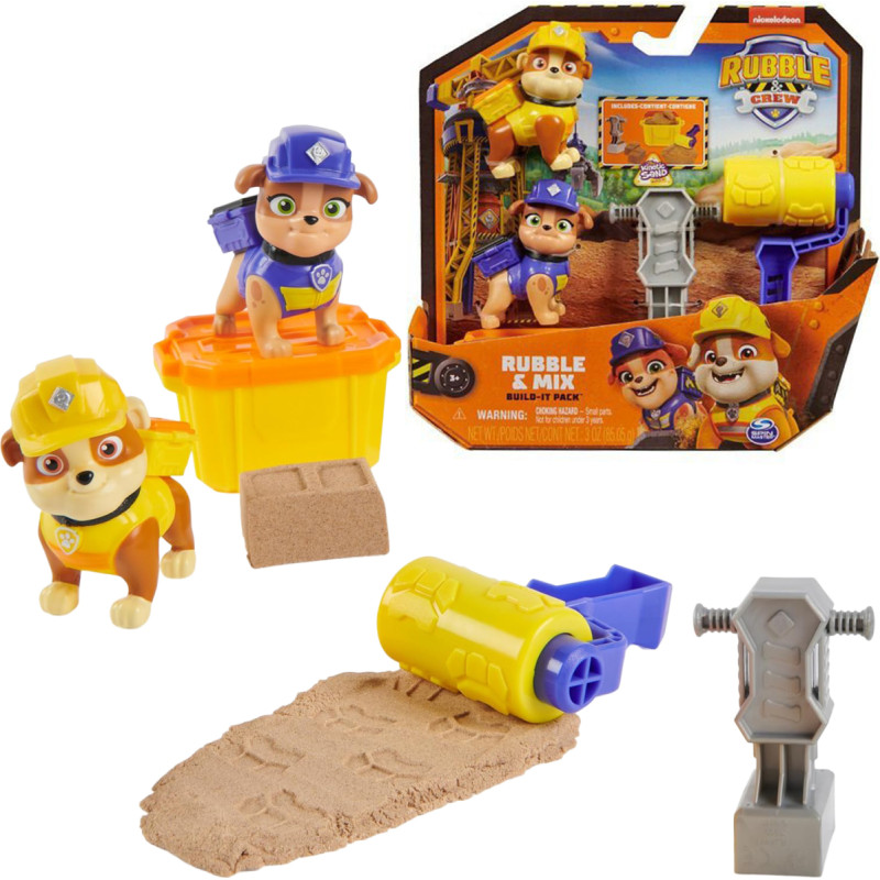 PIASEK KINETYCZNY PSI PATROL RUBBLE