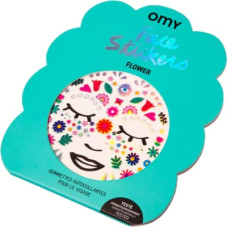 OMY Skin-friendly and reusable face stickers Flower, 85 pcs