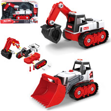 SPYCHACZ KOPARKA ŚWIATŁO DŹWIĘK ROZKRĘC.